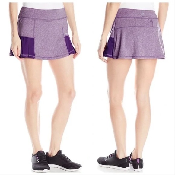 HEAD size small Purple Tennis Golf Active Skort - Picture 1 of 11